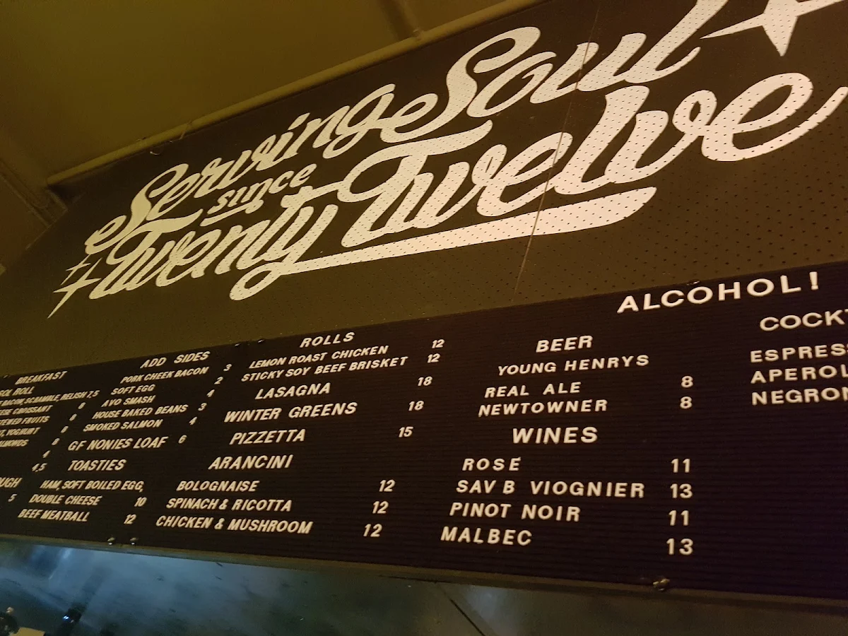 Menu, Marlowe's Way