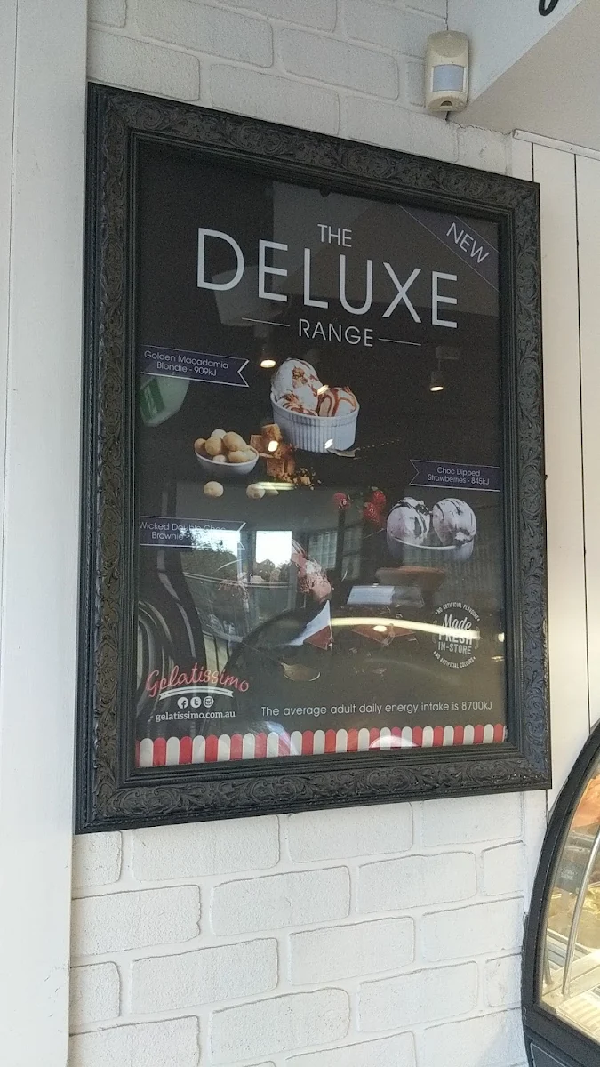 Menu, Gelatissimo Watsons Bay