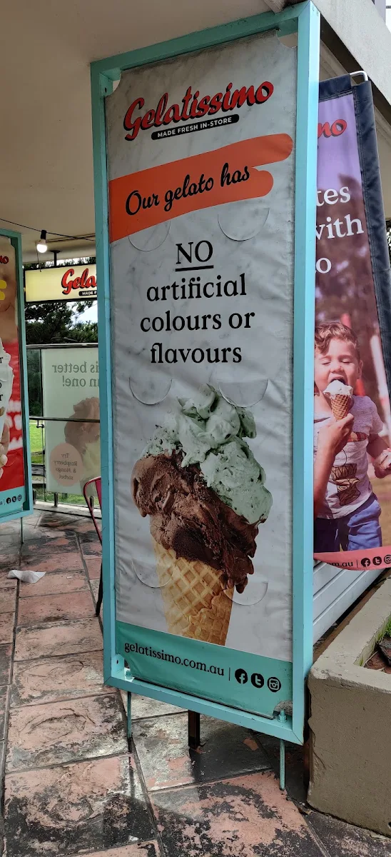 Menu, Gelatissimo Watsons Bay