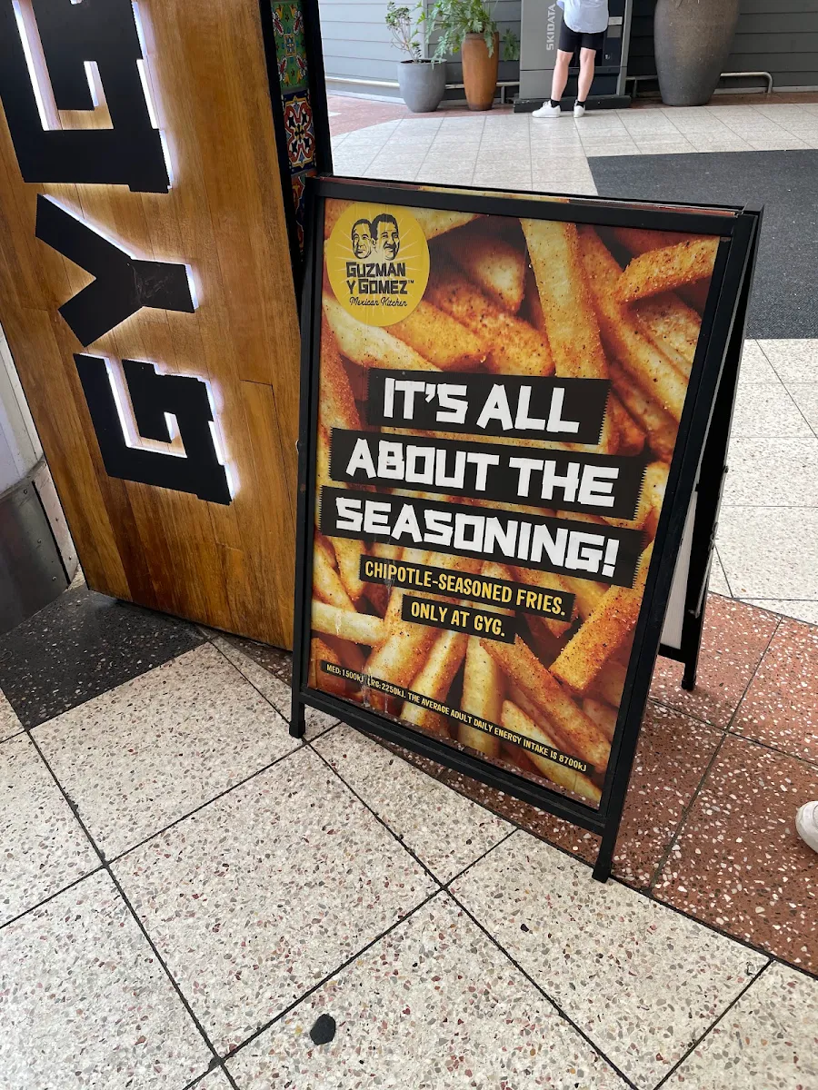 Menu, Guzman y Gomez - Westfield Chermside