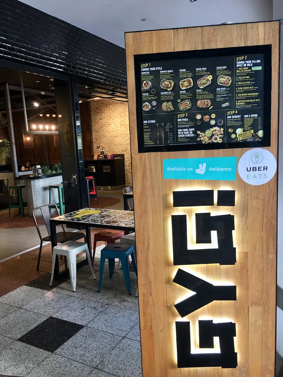 Menu, Guzman y Gomez - Westfield Chermside