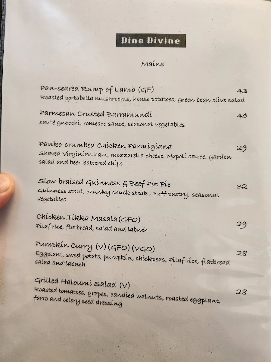 Menu photo 1