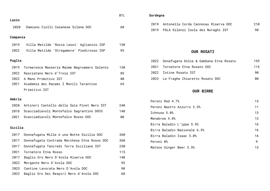 Menu photo 1