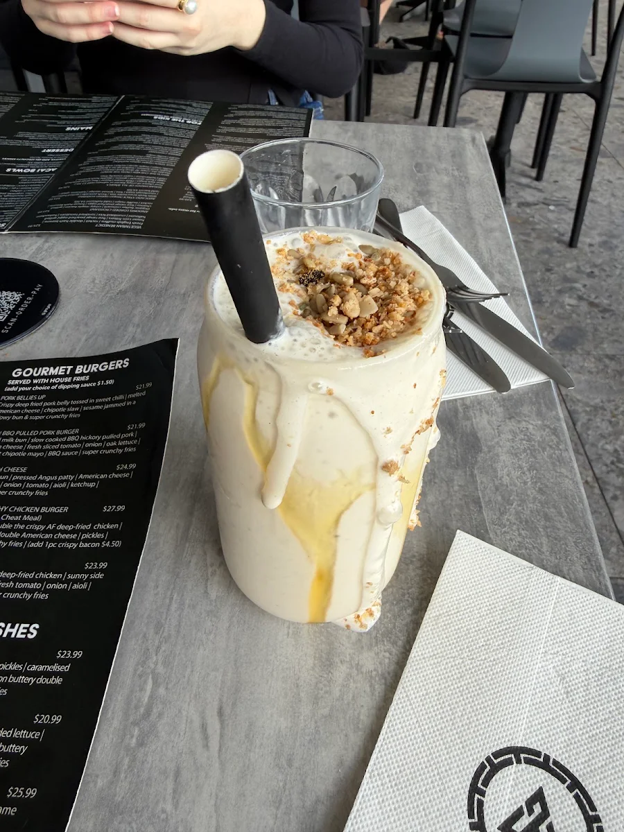 Menu, Andonis Cafe & Bar, Chermside