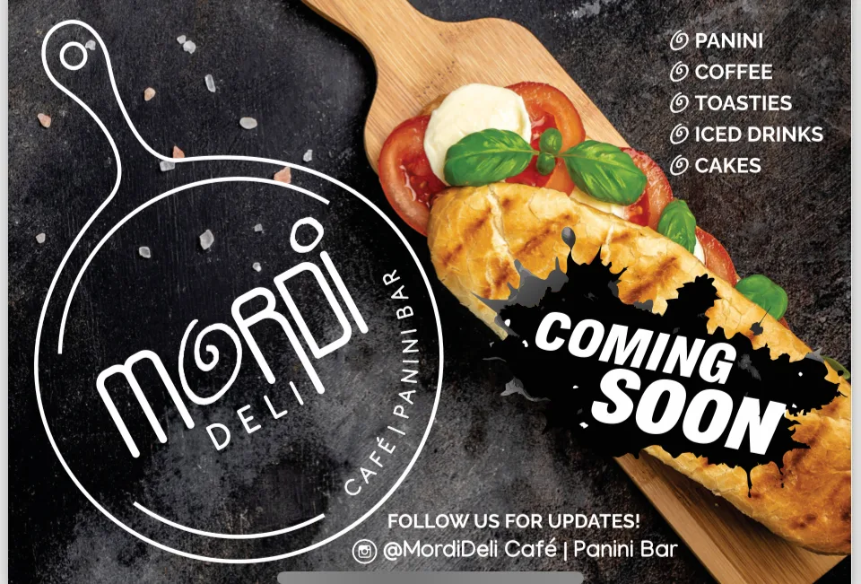 Menu, Mordi Deli Cafe Panini Bar