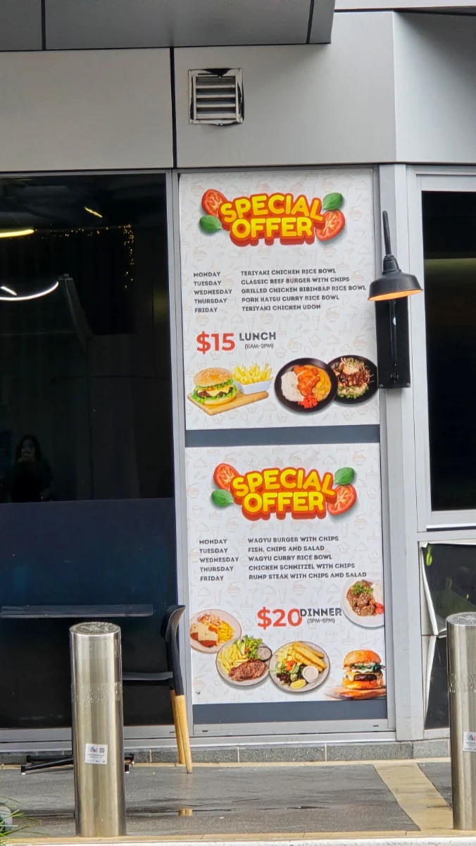 Menu, Anita’s Fusion