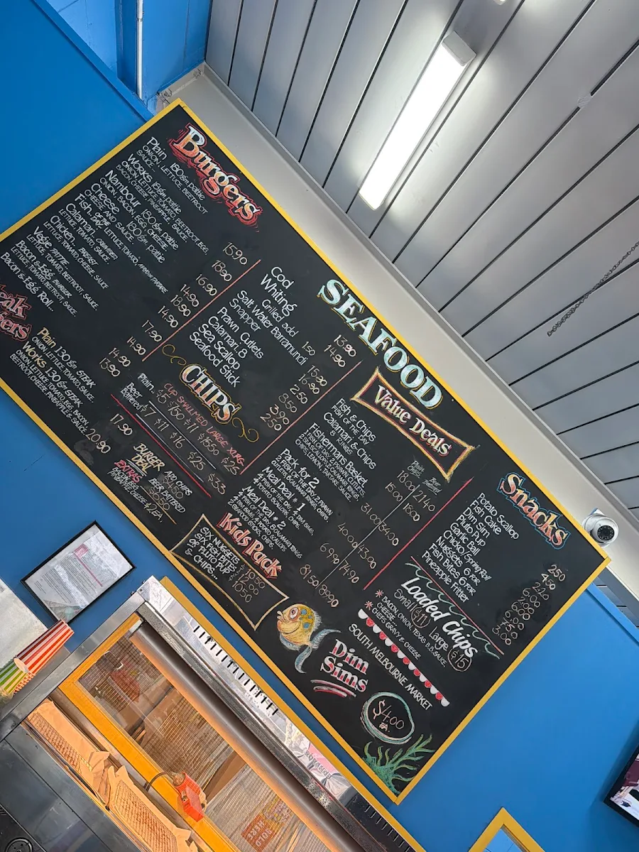 Menu, Salt 'n Battered Nambour