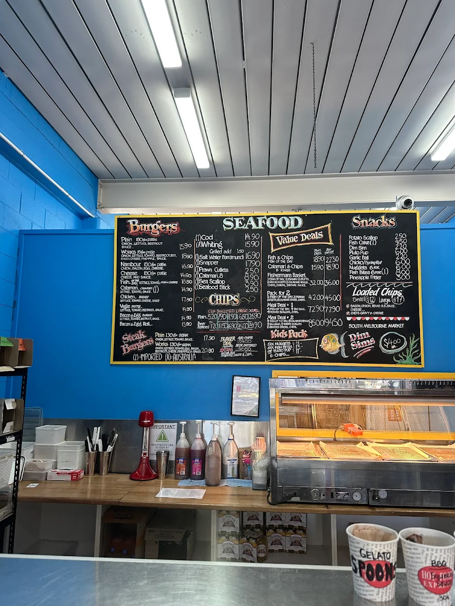 Menu, Salt 'n Battered Nambour