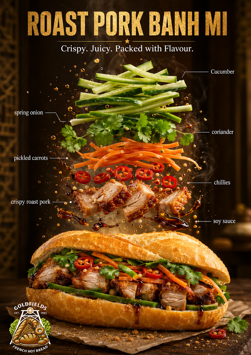 Menu, Goldfields French Hot Bread