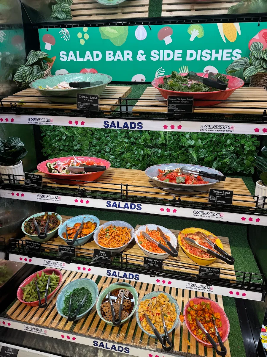 Menu, Seoul Garden Korean BBQ & Hot Pot Buffet - Chadstone Pavilion