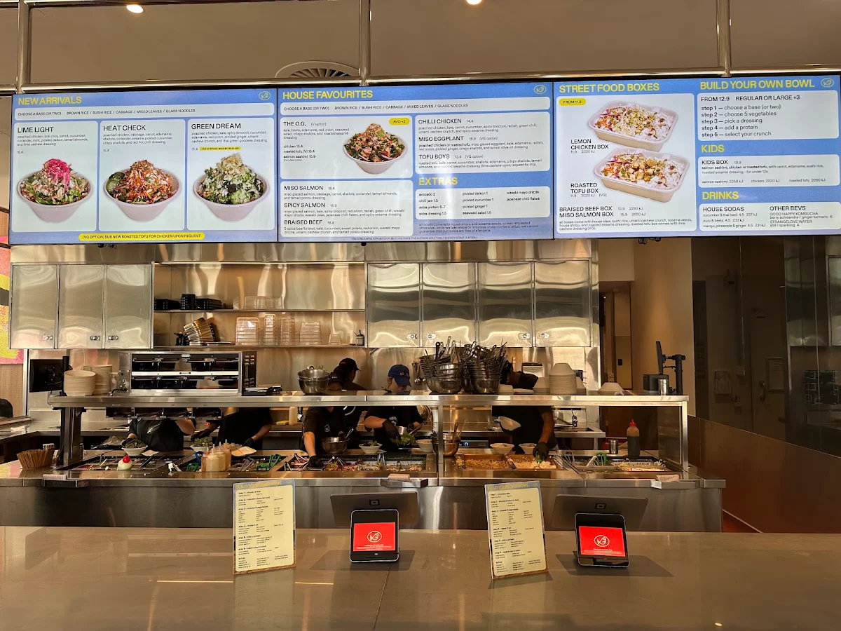 Menu, FISHBOWL - Broadway