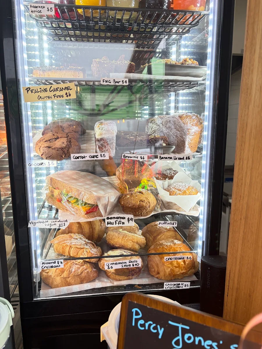 Menu, Percy Jones Kitchen