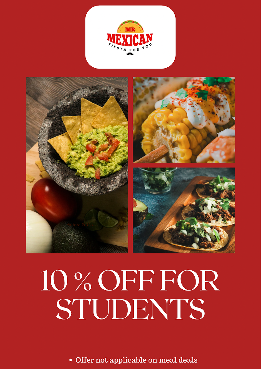 Menu, MR MEXICAN