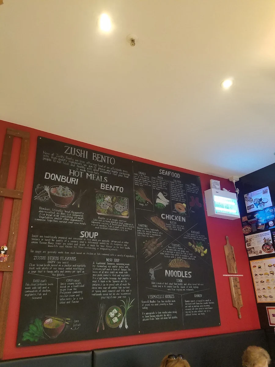 Menu, Zushibento