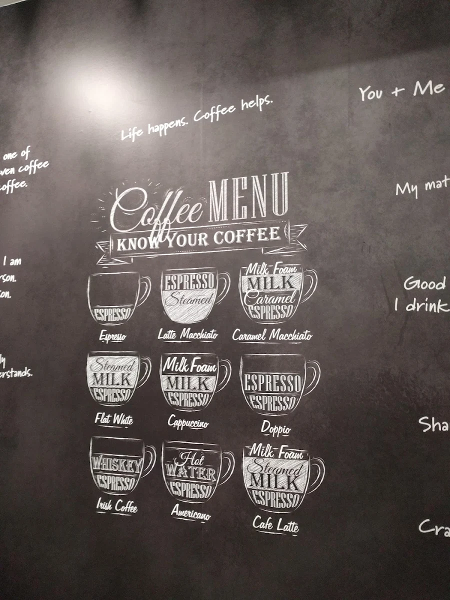 Menu, Cafe CINO