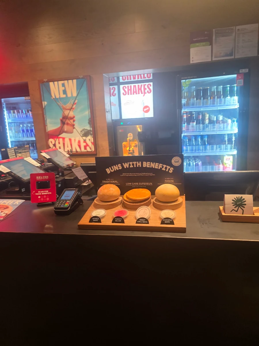 Menu, Grill'd Burgers - Blacktown