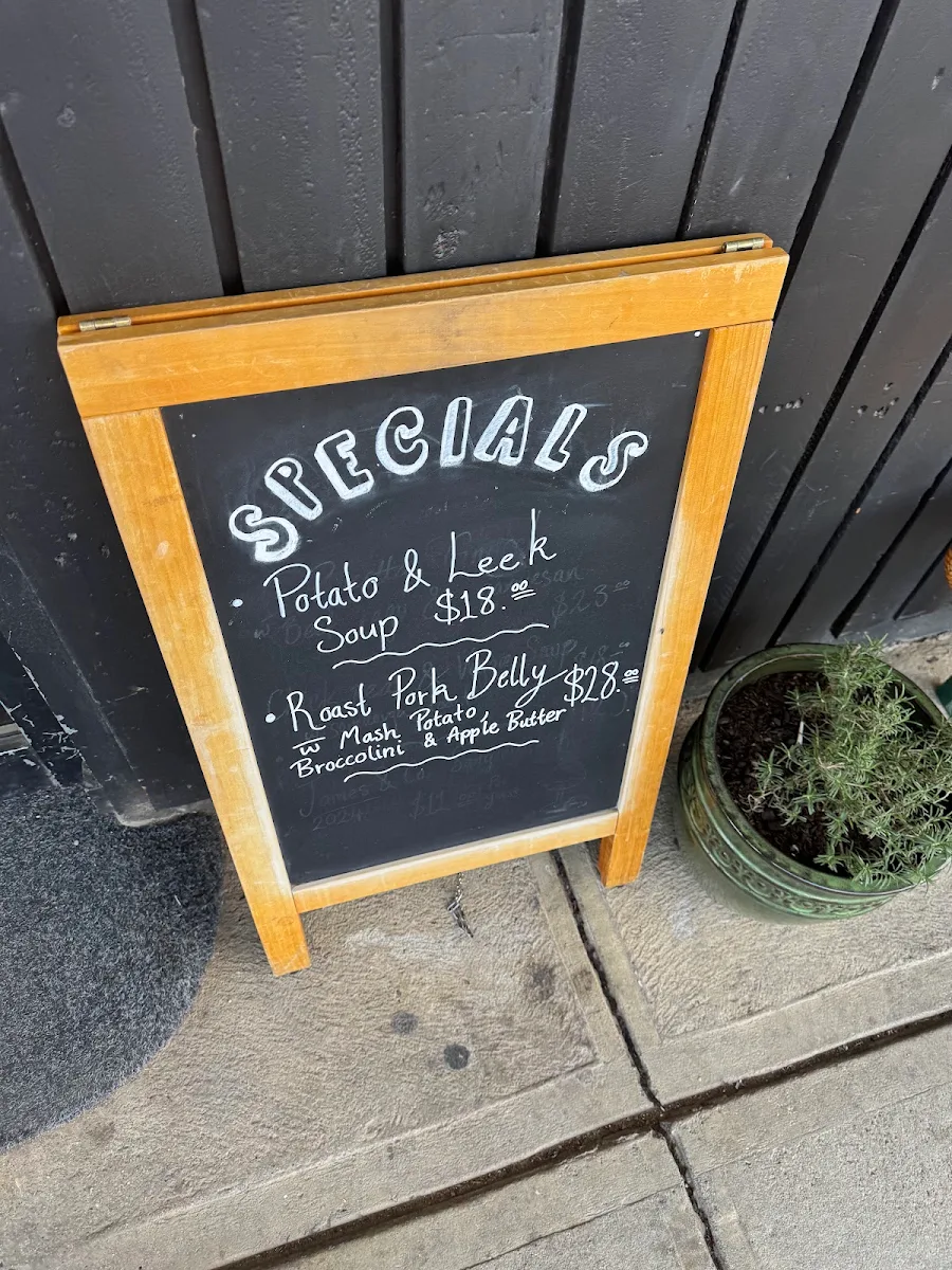 Menu, Hardluck Coffee Co.