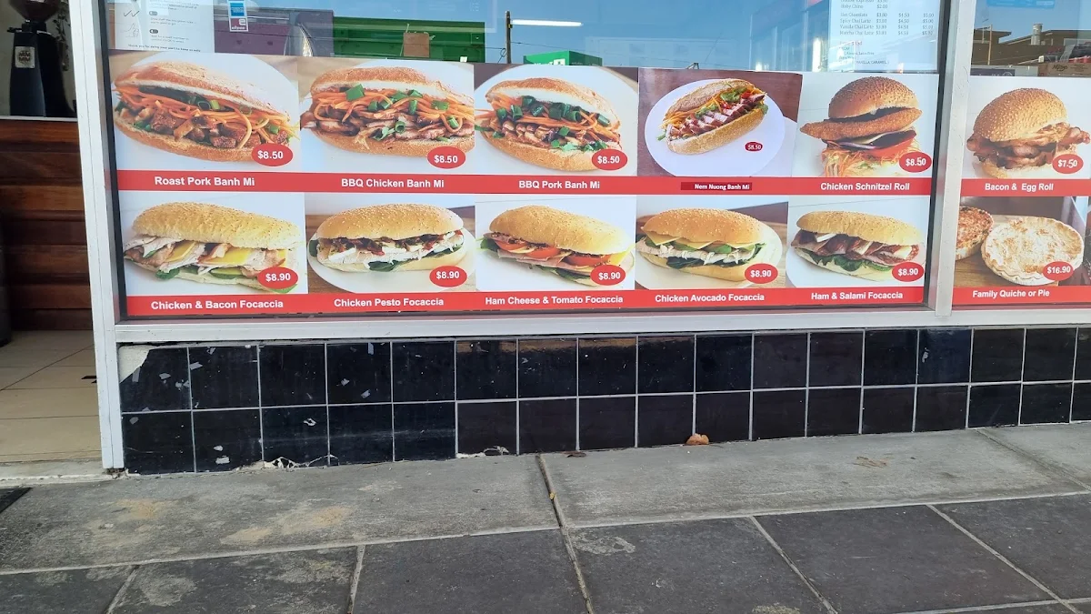 Menu, Ashwood Bakery