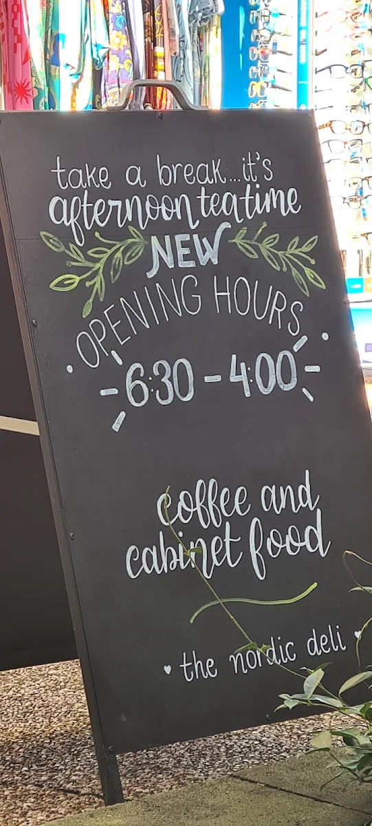 Menu, The Nordic Deli