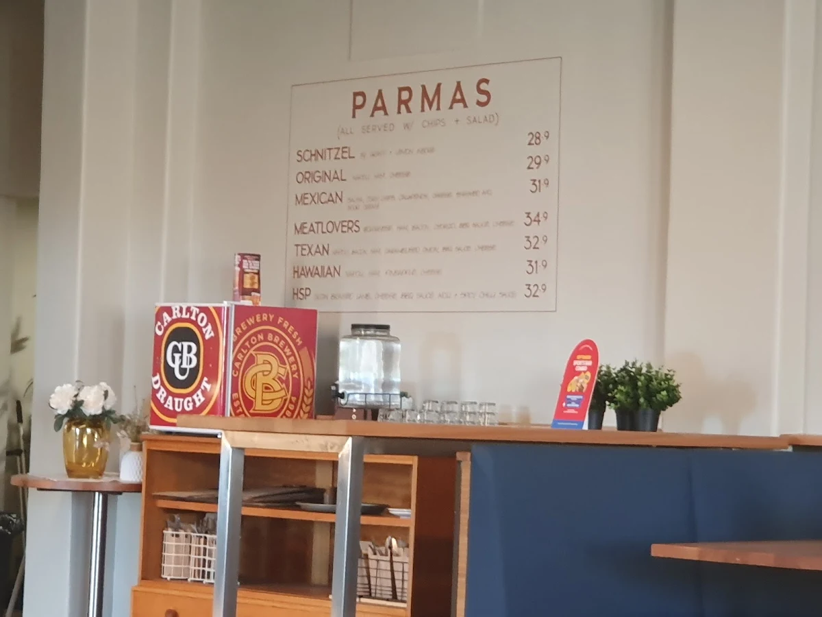 Menu, The Epsom