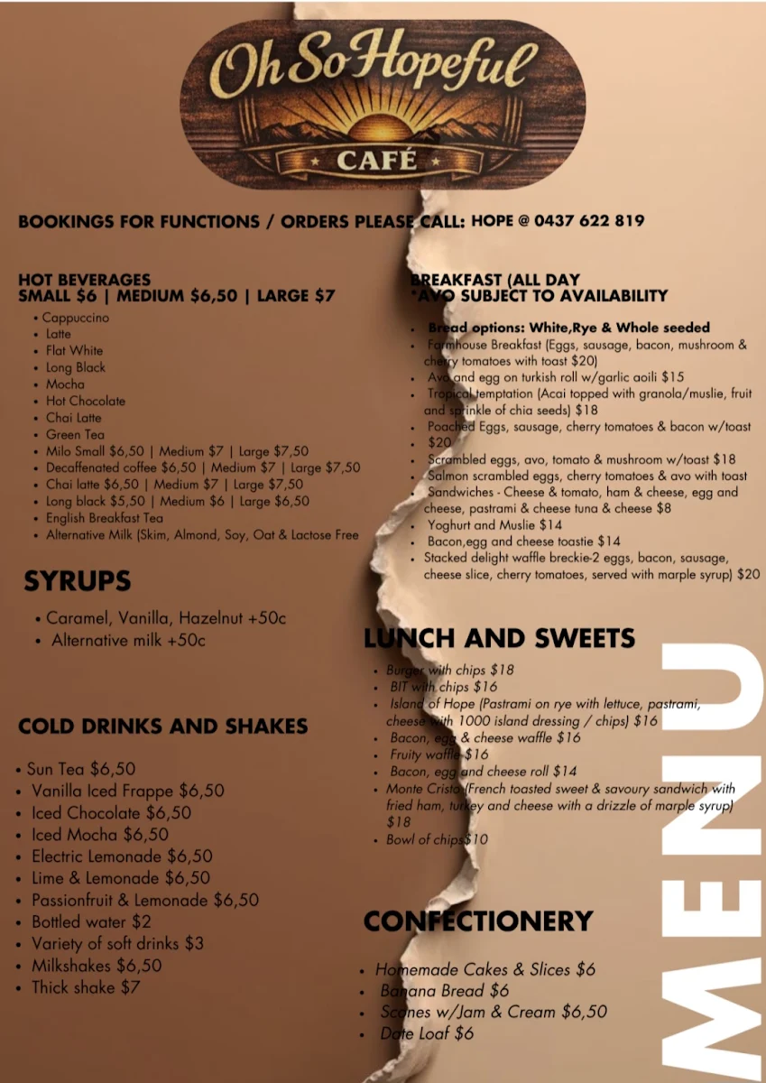 Menu photo 1