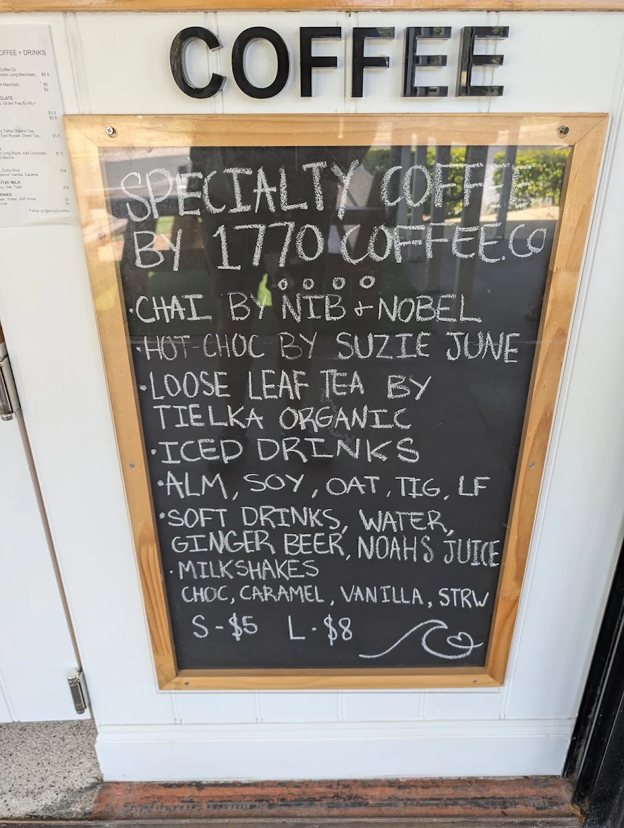 Menu, Shop 23