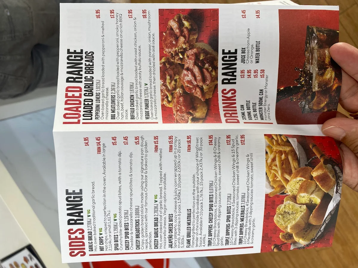 Menu, Pizza Hut Rouse Hill
