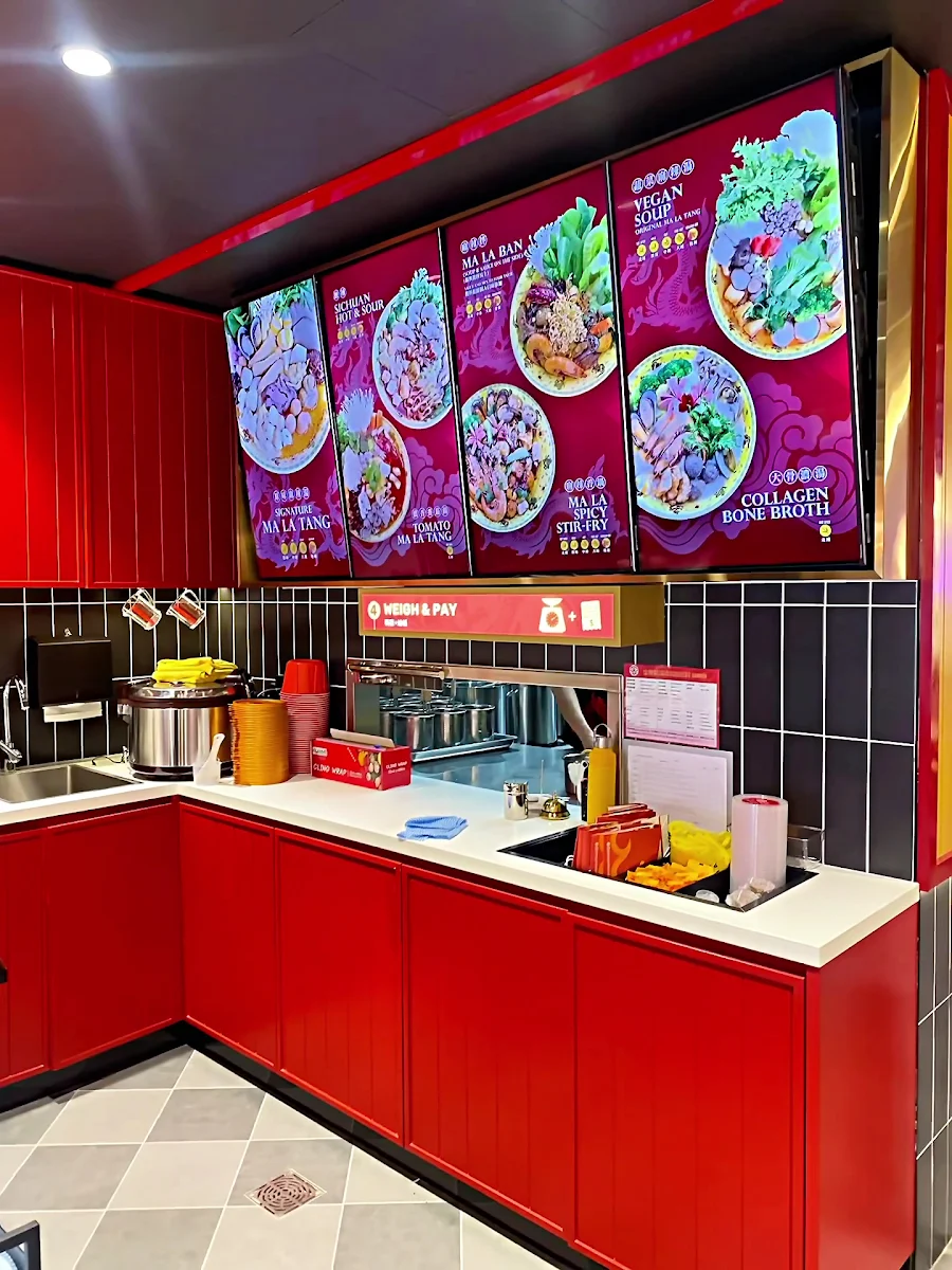 Menu, Golden Roc Hot Pot 麻辣鲜生