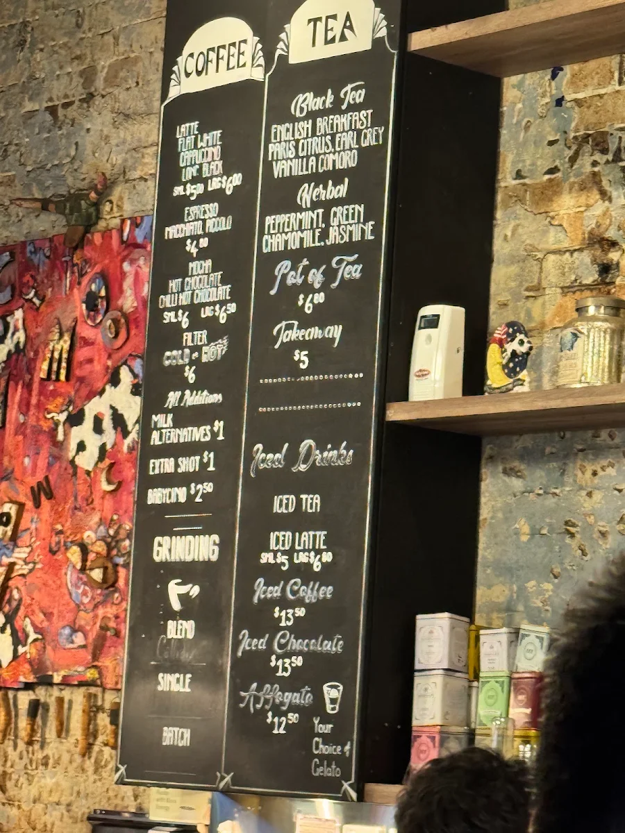 Menu, Cow & The Moon