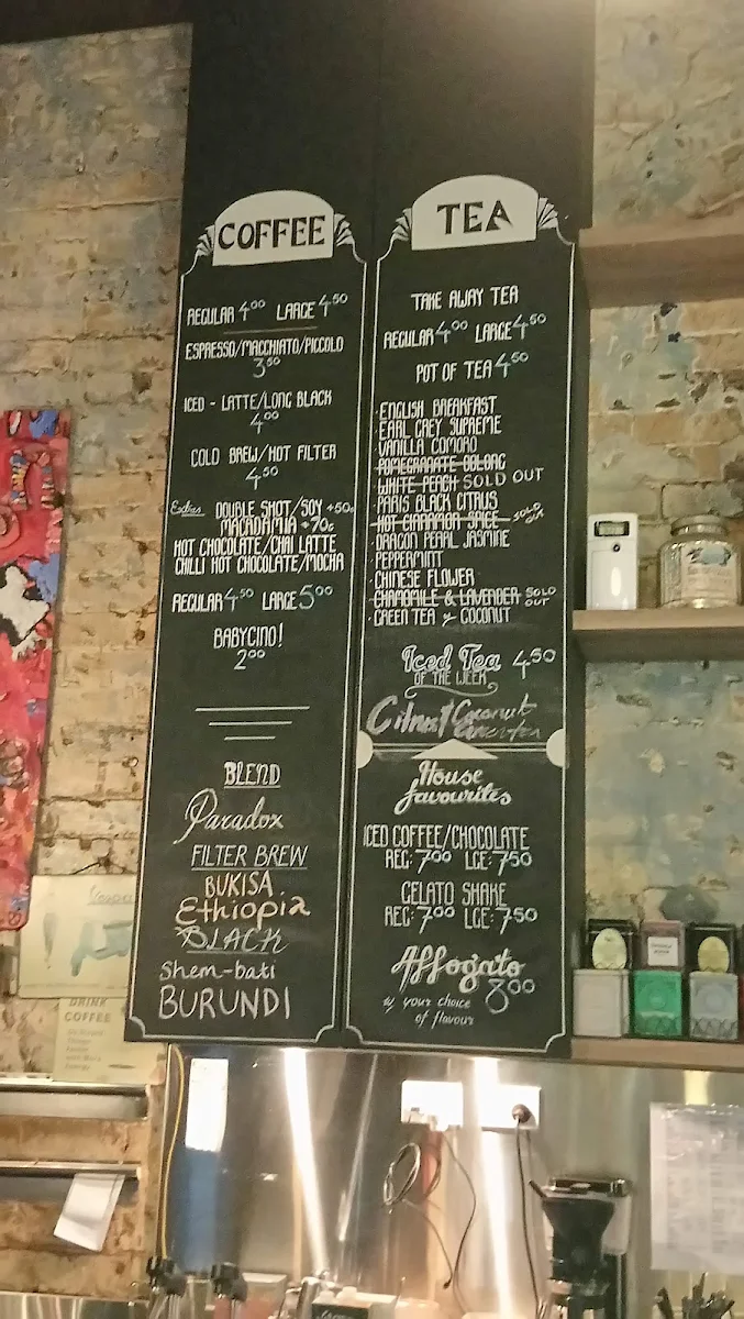Menu, Cow & The Moon