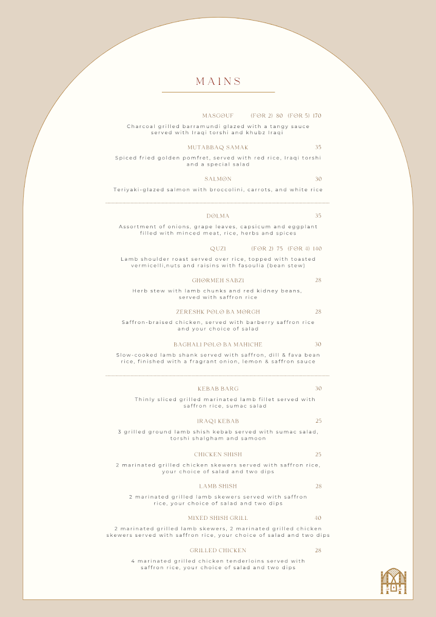 Menu, Heni & Meri
