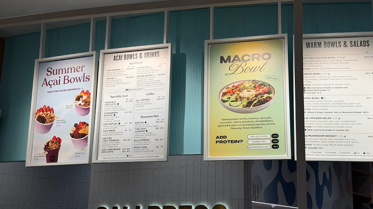 Menu, Cali Press Cafe & Breakfast Chatswood
