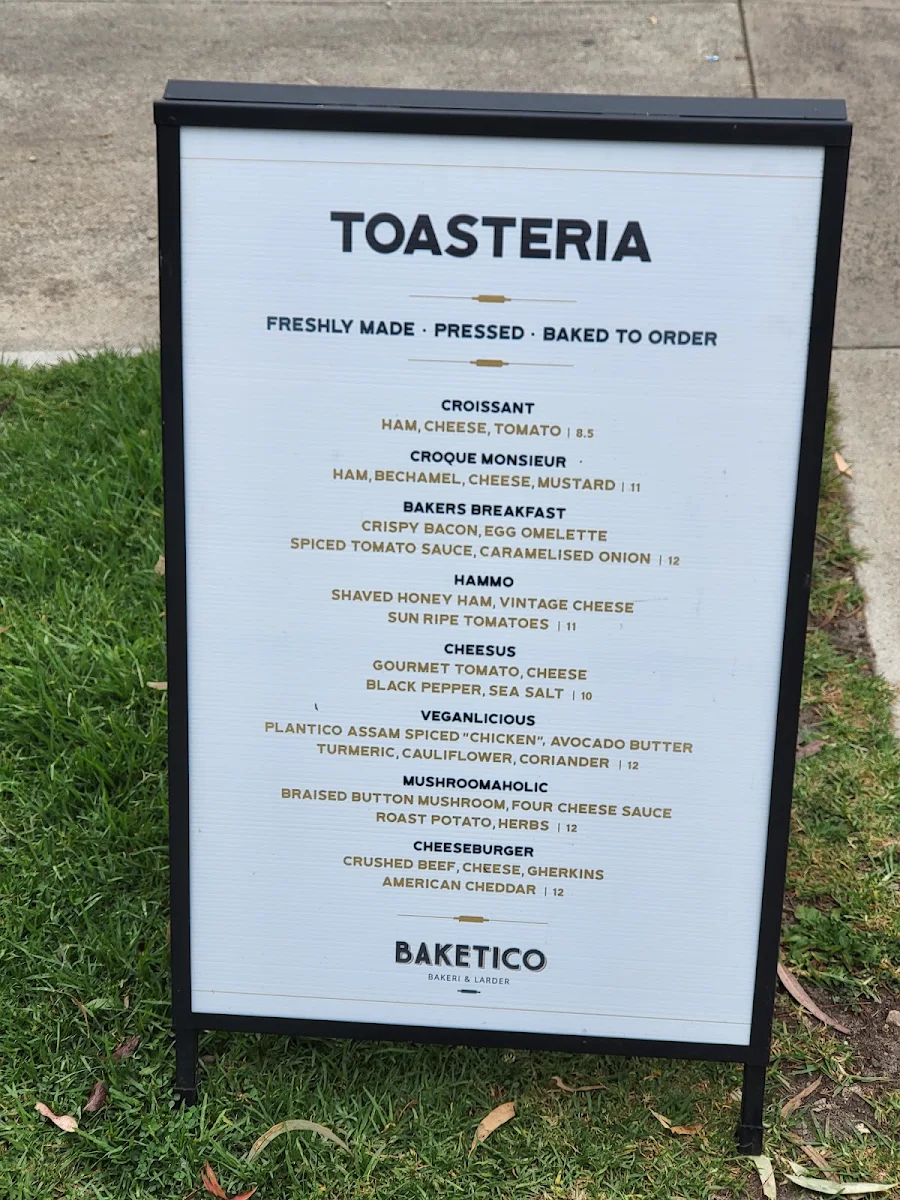 Menu, Baketico by Wonder Pies Heidelberg
