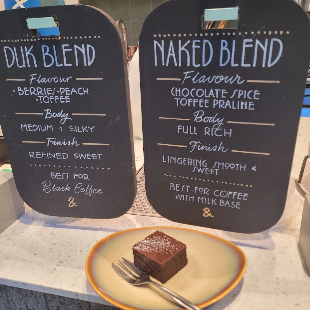 Menu, The Naked Duck World Square