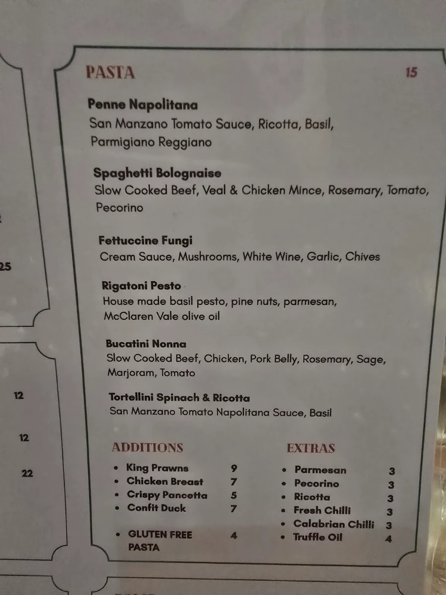 Menu, Three Blind Mice - Providore | Kitchen