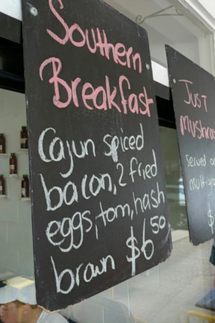 Menu, Jay's Food Emporium Coolangatta