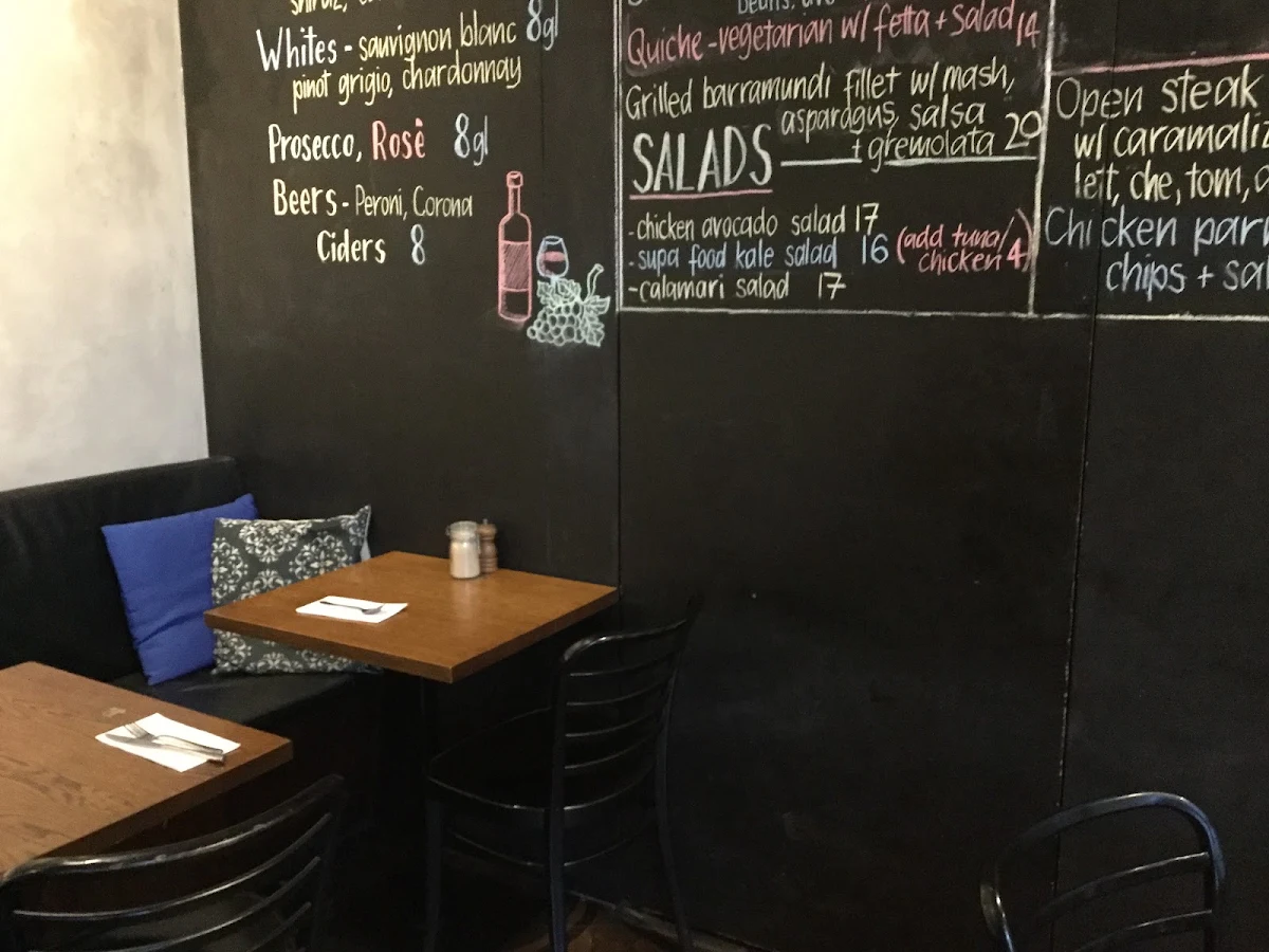 Menu, Caffe ESC