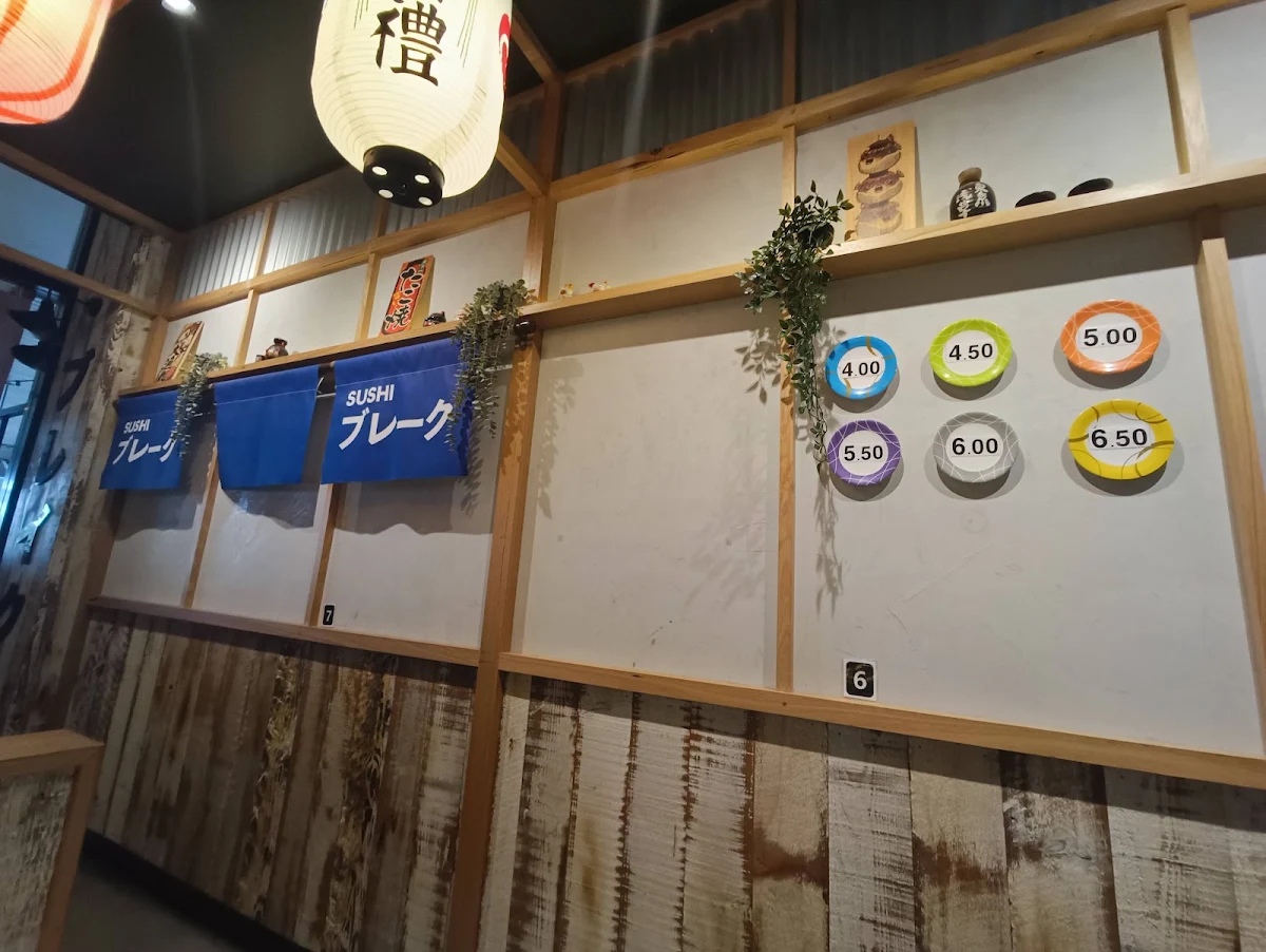 Menu, Sushi Break Robina