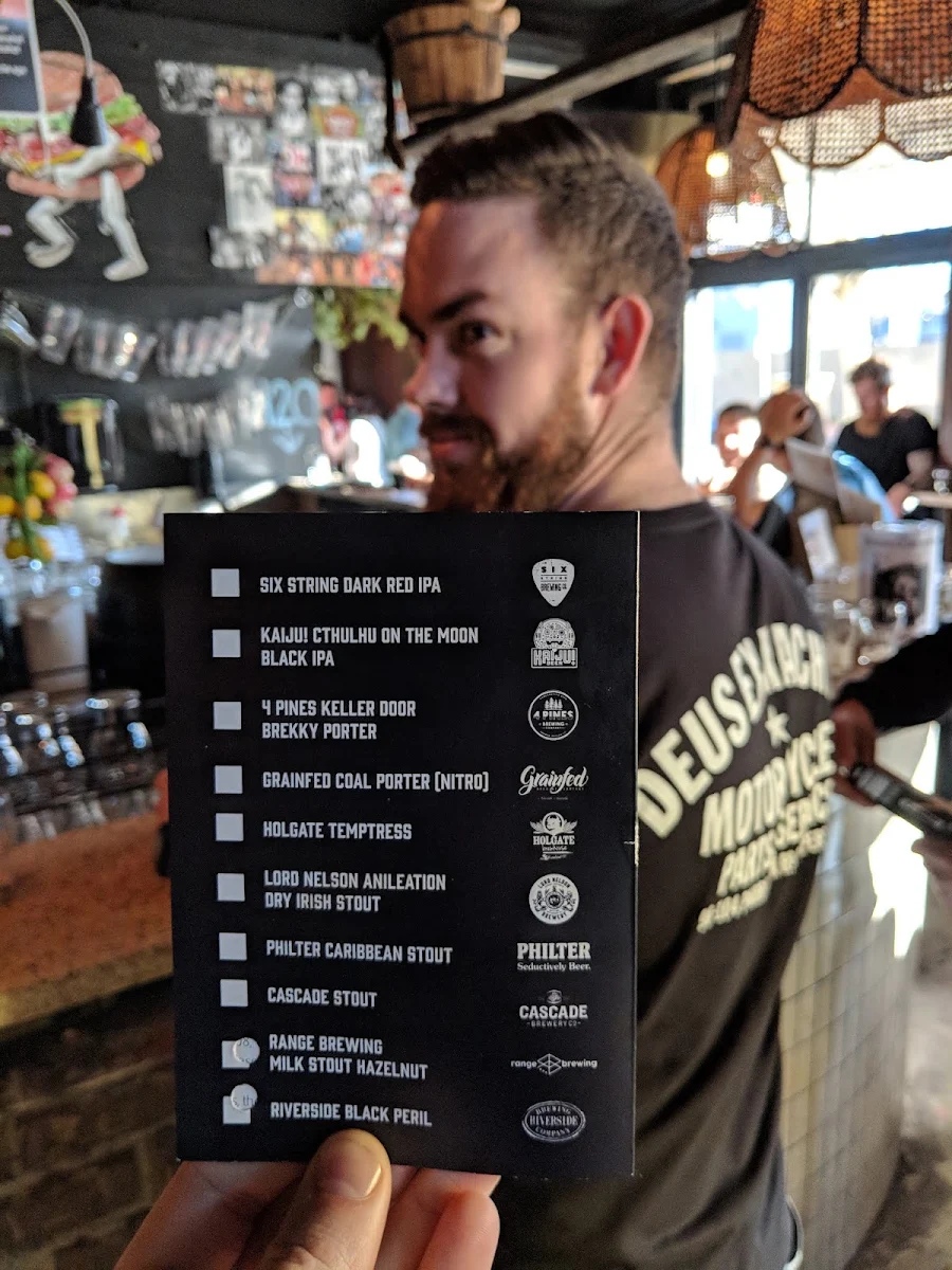Menu, The Family Hotel