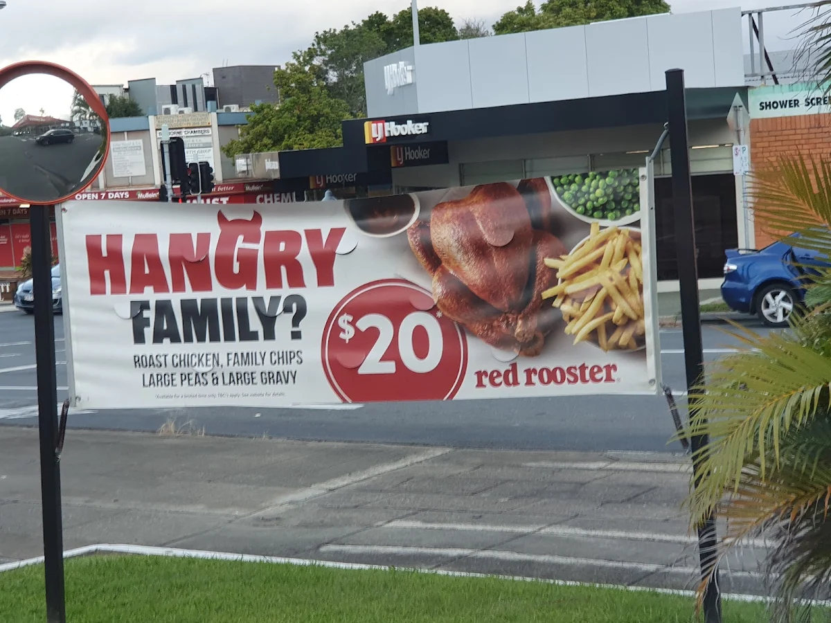 Menu, Red Rooster Mt. Gravatt