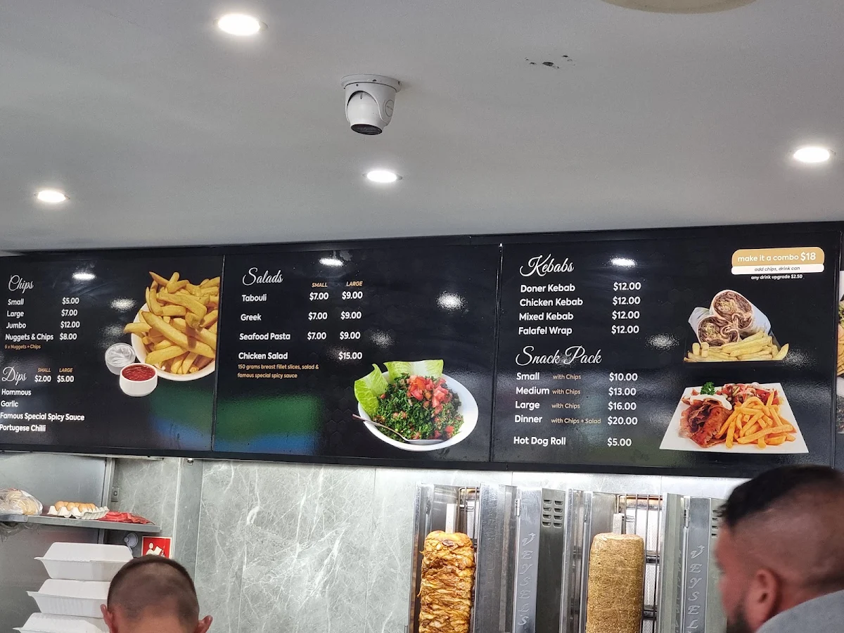 Menu, Sydneys Wings And Things