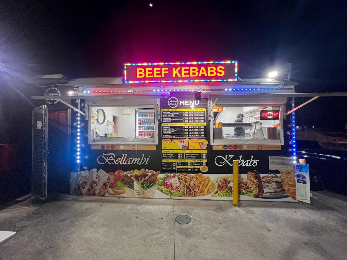 Menu, Bellambi Kebabs