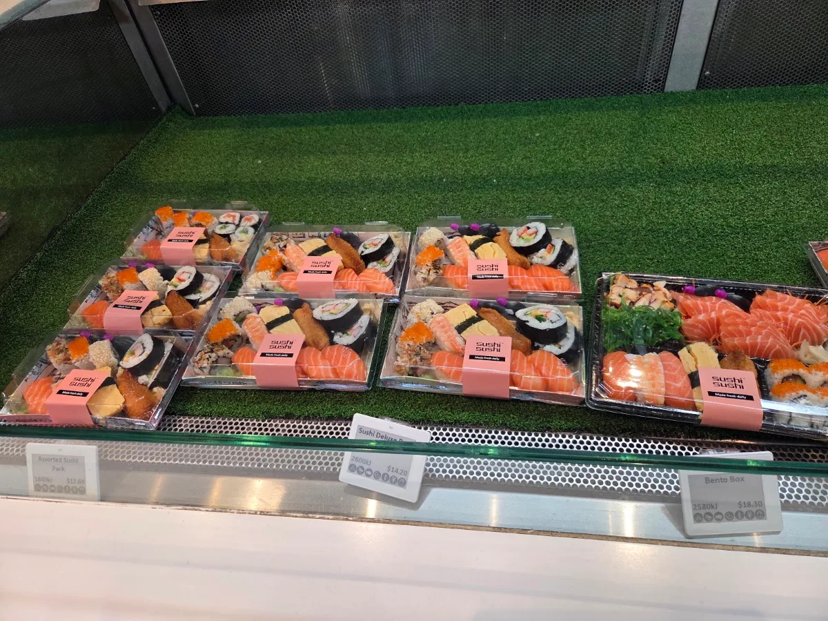 Menu, Sushi Sushi Oakleigh