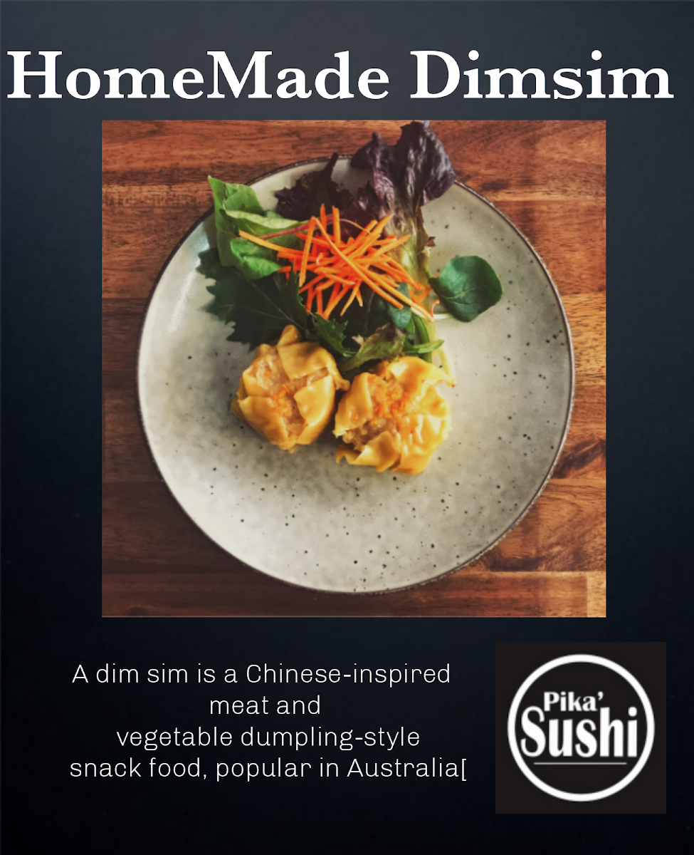 Menu, Pika Sushi Sale