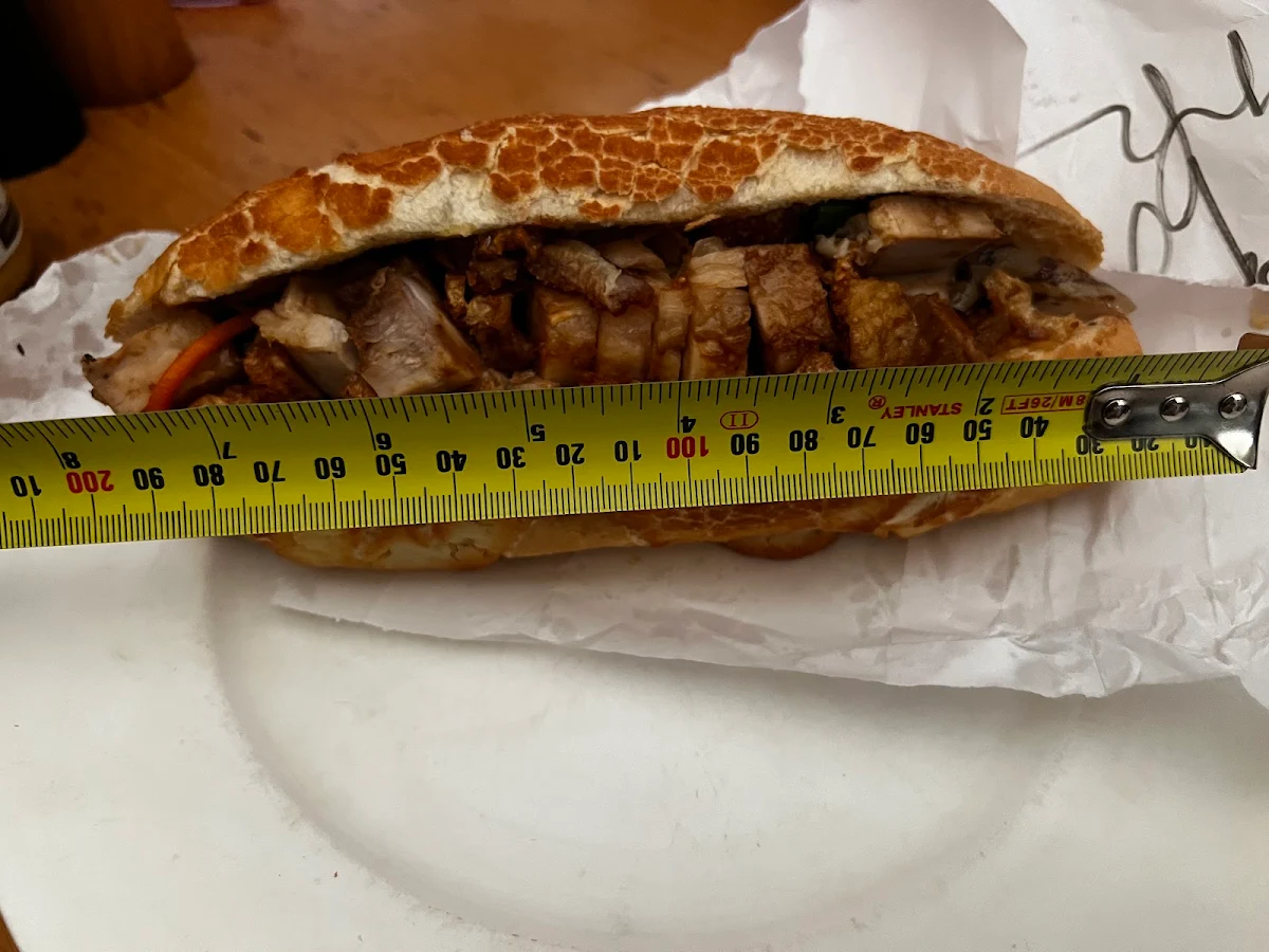 Menu, O Banh Mi