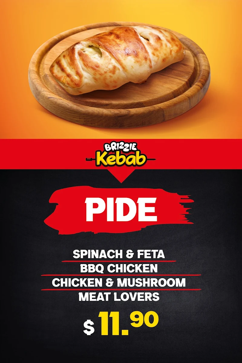 Menu, Brizzie Kebab