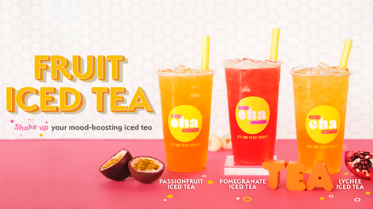 Menu, Little Cha Bubble Tea - Westfield Penrith