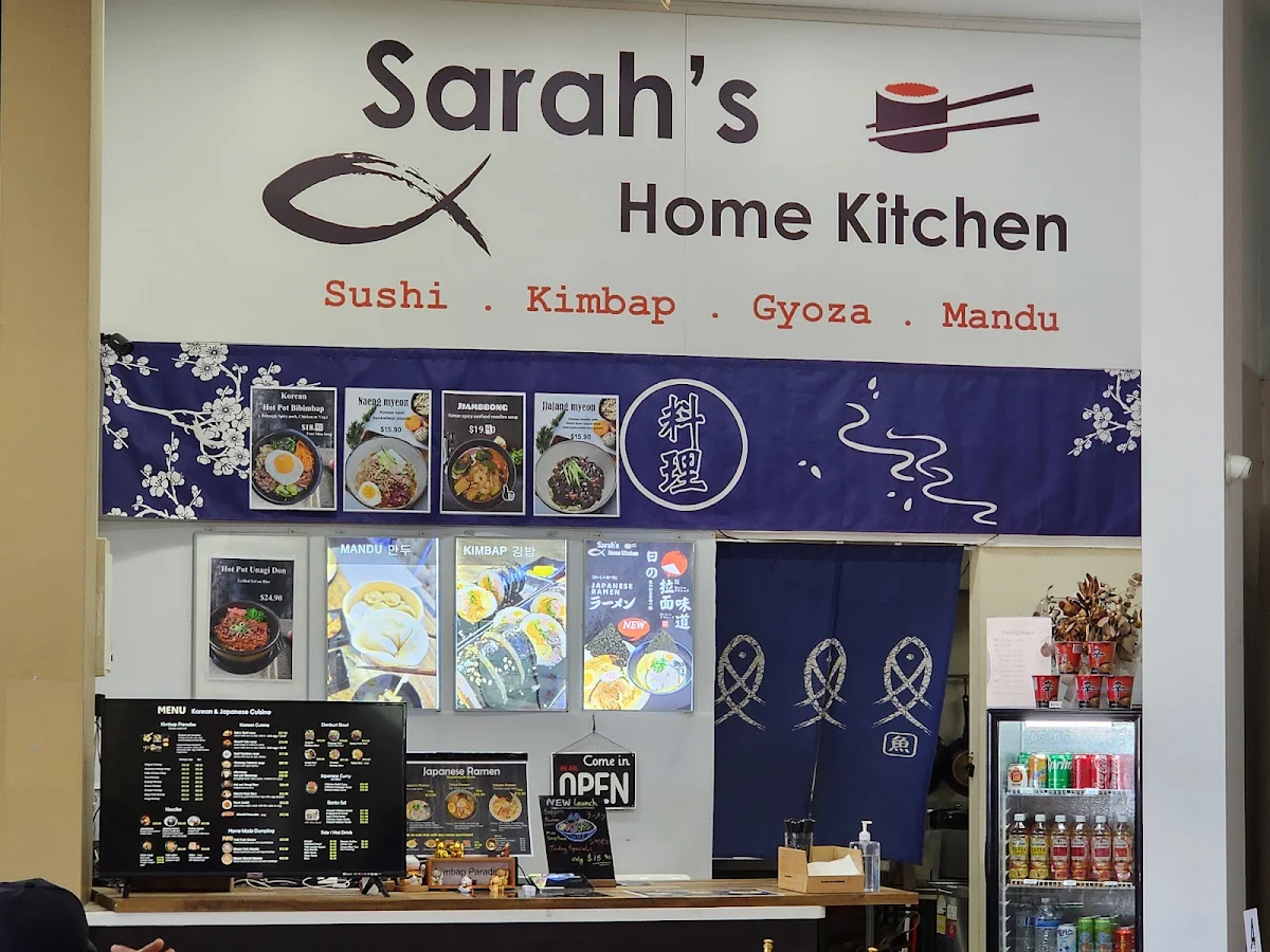 Menu, Sarah's Home Kitchen- Kimbap Paradise