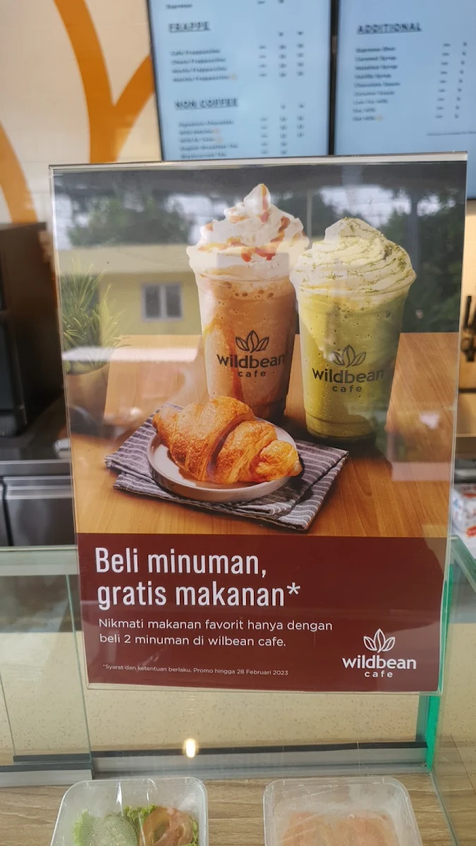 Menu, wildbean cafe