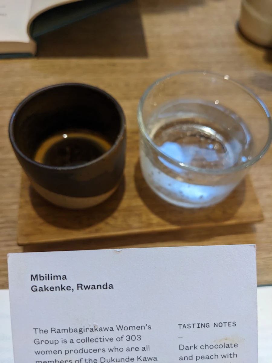 Menu, Opus Coffee Brewers